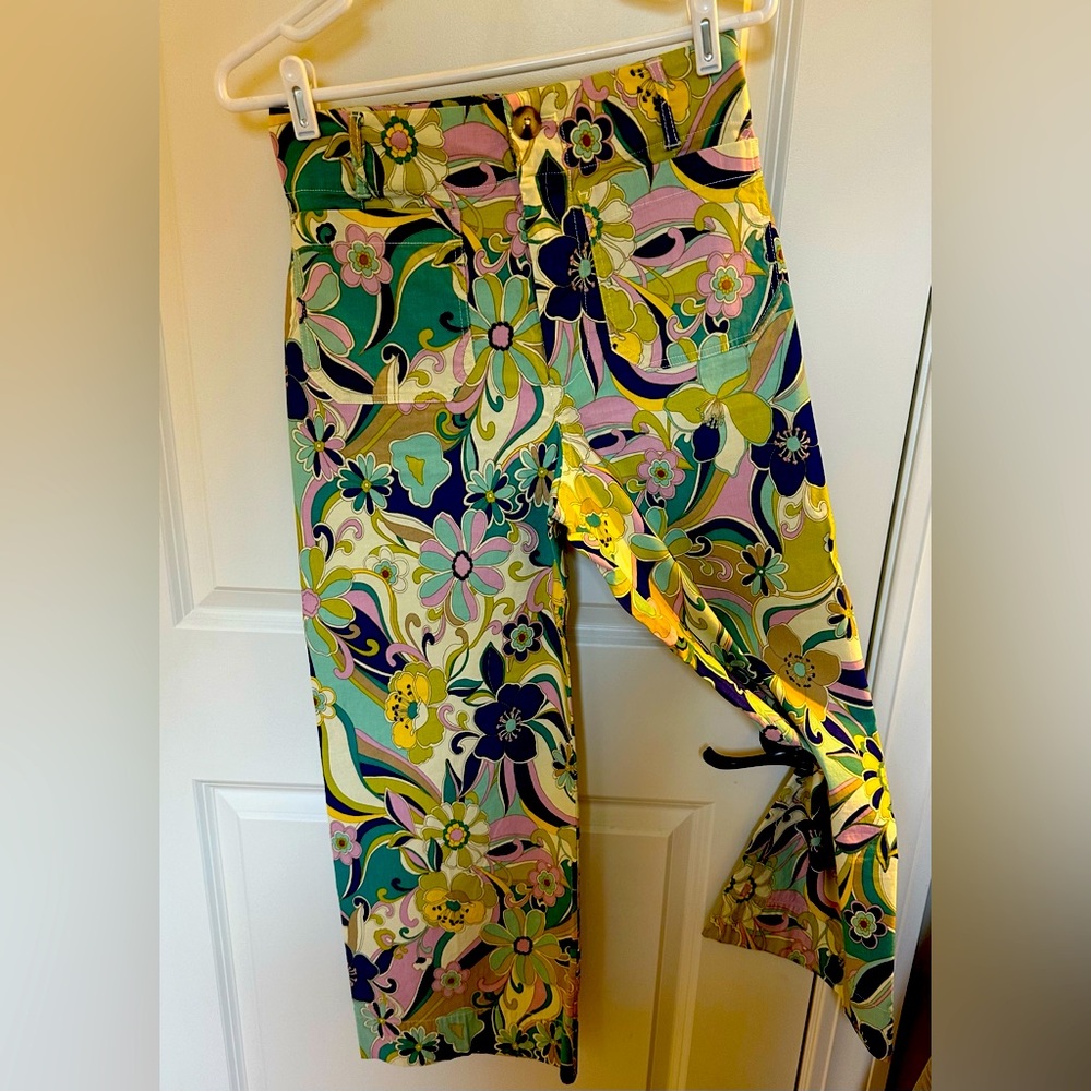 The Colette Cropped Wide-Legged Pants by Maeve for Anthropologie. Size 27.